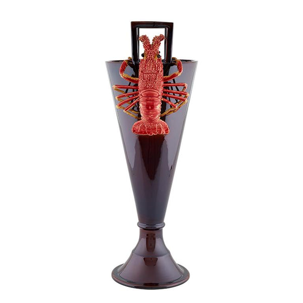 Bordallo Pinheiro Bordallo Pinheiro Annual Piece Lobster Vase | Luxury Handmade Ceramics: This Annual Piece Lobster Vase from the Bordallo Pinheiro Bordallo Pinheiro collection is a standout piece of luxury ceramic serveware, Portuguese pottery, handcrafted dish, handcrafted in Portugal, Bordallo Pinheiro. Handmade in Portugal, it blends artistic detail with functional charm—perfect as a collector’s item or for elevating your daily table setting.