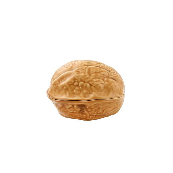 Bordallo Pinheiro Bordallo Pinheiro Nuts Box Walnut | Luxury Handmade Ceramics: This Nuts Box Walnut from the Bordallo Pinheiro Bordallo Pinheiro collection is a standout piece of luxury ceramic serveware, Portuguese pottery, handcrafted dish, handcrafted in Portugal, Bordallo Pinheiro. Handmade in Portugal, it blends artistic detail with functional charm—perfect as a collector’s item or for elevating your daily table setting.