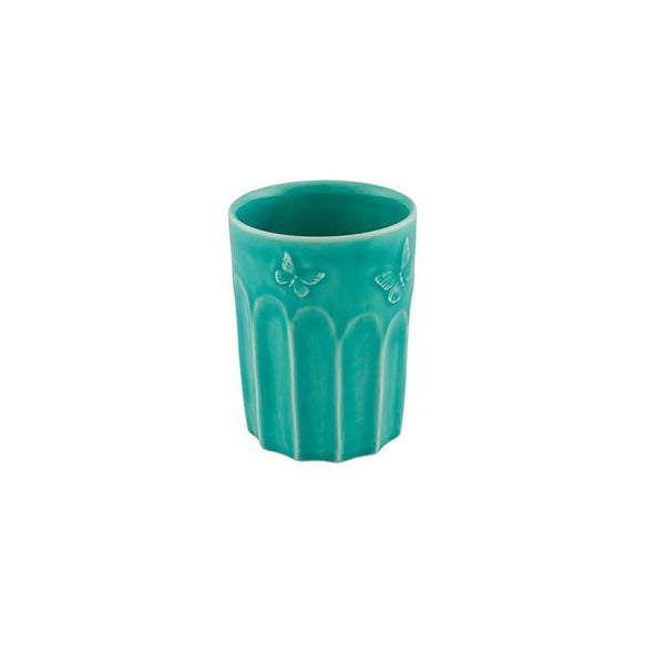 Bordallo Pinheiro Bordallo Pinheiro Patio Old Fashion Blue, Set Of 4 | Luxury Handmade Ceramics: This Patio Old Fashion Blue, Set Of 4 from the Bordallo Pinheiro Bordallo Pinheiro collection is a standout piece of luxury ceramic serveware, Portuguese pottery, handcrafted dish, handcrafted in Portugal, Bordallo Pinheiro. Handmade in Portugal, it blends artistic detail with functional charm—perfect as a collector’s item or for elevating your daily table setting.