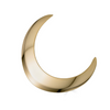 Large Crescent Barrette by Epona Valley – sculptural moon-inspired luxury designer hair accessory