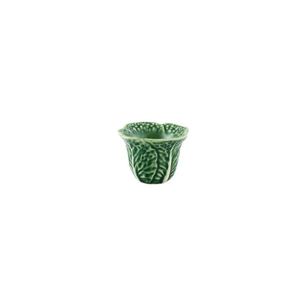 Bordallo Pinheiro Bordallo Pinheiro Cabbage Egg Cup Natural | Luxury Handmade Ceramics: This Cabbage Egg Cup Natural from the Bordallo Pinheiro Cabbage collection is a standout piece of cabbage ceramics, leaf-shaped dish, green ceramic serveware, handcrafted in Portugal, Bordallo Pinheiro. Handmade in Portugal, it blends artistic detail with functional charm—perfect as a collector’s item or for elevating your daily table setting.