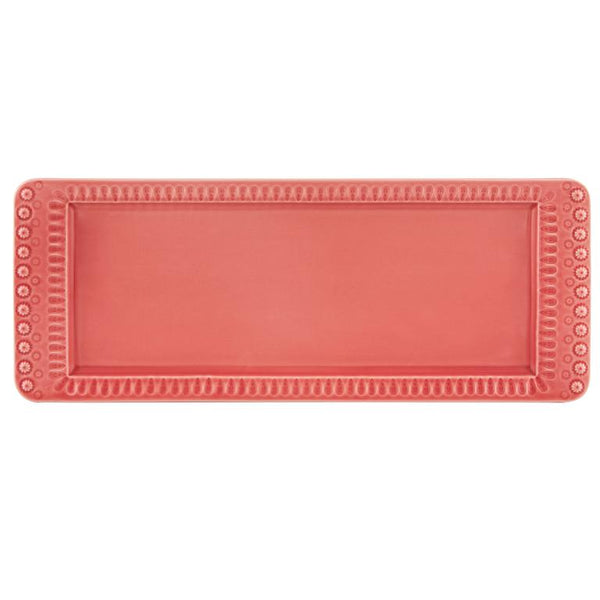 Bordallo Pinheiro Bordallo Pinheiro Fantasy Tart Tray Pink | Luxury Handmade Ceramics: This Fantasy Tart Tray Pink from the Bordallo Pinheiro Fantasy collection is a standout piece of colorful fantasy plate, artistic ceramic, sculptural serveware, handcrafted in Portugal, Bordallo Pinheiro. Handmade in Portugal, it blends artistic detail with functional charm—perfect as a collector’s item or for elevating your daily table setting.