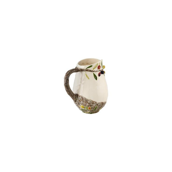 Bordallo Pinheiro Bordallo Pinheiro Olival Picther | Luxury Handmade Ceramics: This Olival Picther from the Bordallo Pinheiro Bordallo Pinheiro collection is a standout piece of luxury ceramic serveware, Portuguese pottery, handcrafted dish, handcrafted in Portugal, Bordallo Pinheiro. Handmade in Portugal, it blends artistic detail with functional charm—perfect as a collector’s item or for elevating your daily table setting.