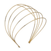 Saint Germaine Headband – 14K gold plated layered luxury designer hair accessory