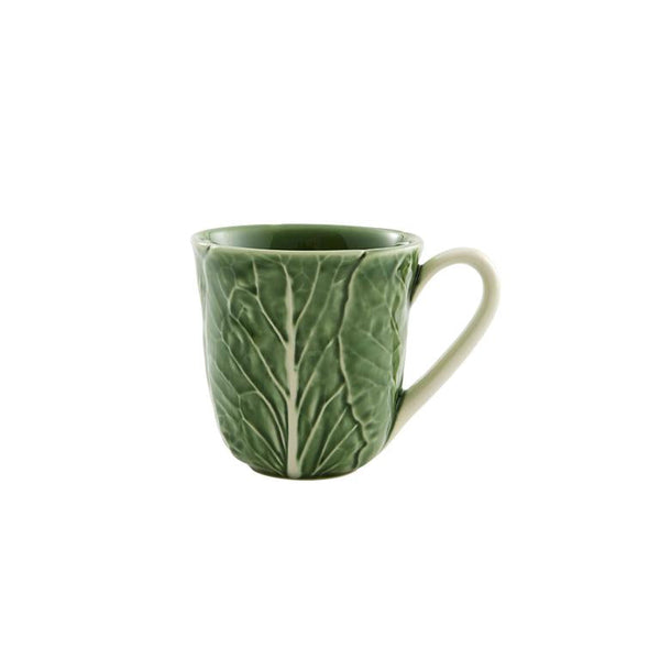 Bordallo Pinheiro Bordallo Pinheiro Cabbage Mug, Set Of 4 | Luxury Handmade Ceramics: This Cabbage Mug, Set Of 4 from the Bordallo Pinheiro Cabbage collection is a standout piece of cabbage ceramics, leaf-shaped dish, green ceramic serveware, handcrafted in Portugal, Bordallo Pinheiro. Handmade in Portugal, it blends artistic detail with functional charm—perfect as a collector’s item or for elevating your daily table setting.