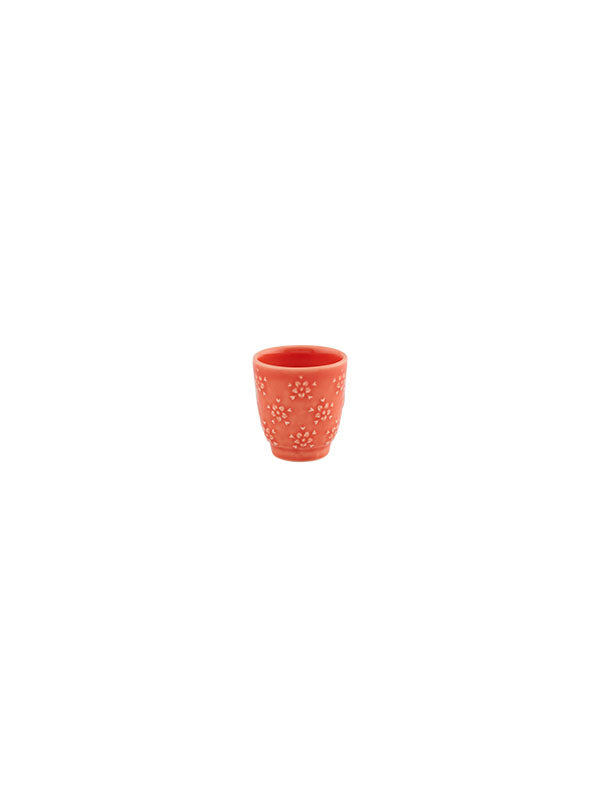 Bordallo Pinheiro Bordallo Pinheiro Flora Coffee Cup Orange, Set Of 4 | Luxury Handmade Ceramics: This Flora Coffee Cup Orange, Set Of 4 from the Bordallo Pinheiro Flora collection is a standout piece of floral dinnerware, colorful ceramic plate, nature-inspired dish, handcrafted in Portugal, Bordallo Pinheiro. Handmade in Portugal, it blends artistic detail with functional charm—perfect as a collector’s item or for elevating your daily table setting.