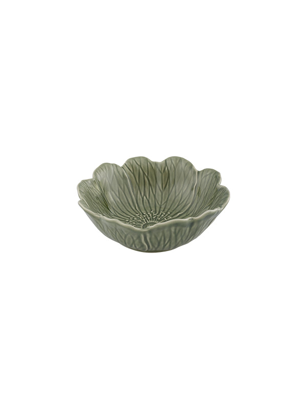 Bordallo Pinheiro Bordallo Pinheiro Flora Large Bowl Green, Set Of 4 | Luxury Handmade Ceramics: This Flora Large Bowl Green, Set Of 4 from the Bordallo Pinheiro Flora collection is a standout piece of floral dinnerware, colorful ceramic plate, nature-inspired dish, handcrafted in Portugal, Bordallo Pinheiro. Handmade in Portugal, it blends artistic detail with functional charm—perfect as a collector’s item or for elevating your daily table setting.
