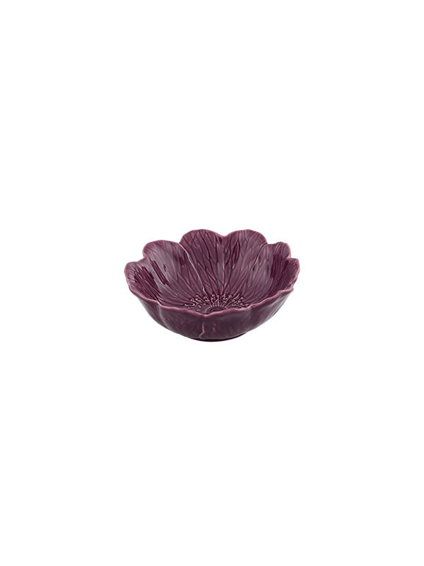 Bordallo Pinheiro Bordallo Pinheiro Flora Large Bowl Purple, Set Of 4 | Luxury Handmade Ceramics: This Flora Large Bowl Purple, Set Of 4 from the Bordallo Pinheiro Flora collection is a standout piece of floral dinnerware, colorful ceramic plate, nature-inspired dish, handcrafted in Portugal, Bordallo Pinheiro. Handmade in Portugal, it blends artistic detail with functional charm—perfect as a collector’s item or for elevating your daily table setting.