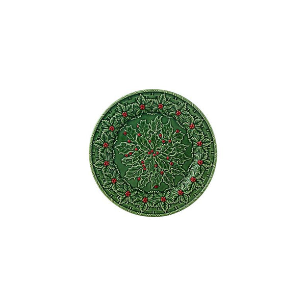 Bordallo Pinheiro Bordallo Pinheiro Holly Charger Plate, Set Of 2 | Luxury Handmade Ceramics: This Holly Charger Plate, Set Of 2 from the Bordallo Pinheiro Bordallo Pinheiro collection is a standout piece of luxury ceramic serveware, Portuguese pottery, handcrafted dish, handcrafted in Portugal, Bordallo Pinheiro. Handmade in Portugal, it blends artistic detail with functional charm—perfect as a collector’s item or for elevating your daily table setting.