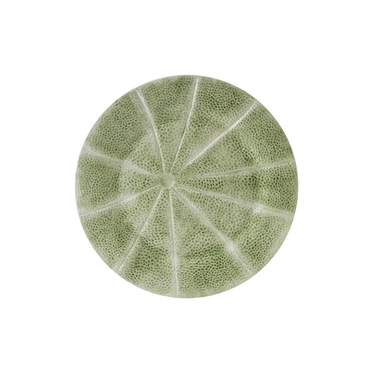 Bordallo Pinheiro Bordallo Pinheiro Melon Charger Plate, Set Of 2 | Luxury Handmade Ceramics: This Melon Charger Plate, Set Of 2 from the Bordallo Pinheiro Melon collection is a standout piece of melon bowl, fruit motif ceramics, green decorative dish, handcrafted in Portugal, Bordallo Pinheiro. Handmade in Portugal, it blends artistic detail with functional charm—perfect as a collector’s item or for elevating your daily table setting.