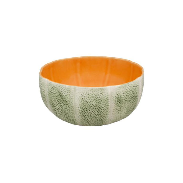 Bordallo Pinheiro Bordallo Pinheiro Melon Salad Bowl | Luxury Handmade Ceramics: This Melon Salad Bowl from the Bordallo Pinheiro Melon collection is a standout piece of melon bowl, fruit motif ceramics, green decorative dish, handcrafted in Portugal, Bordallo Pinheiro. Handmade in Portugal, it blends artistic detail with functional charm—perfect as a collector’s item or for elevating your daily table setting.