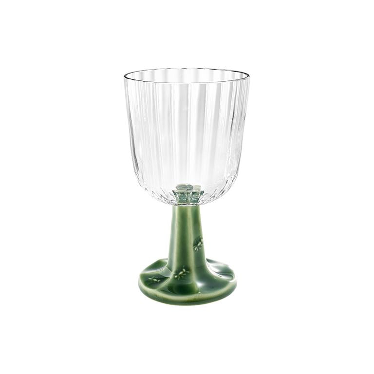 Bordallo Pinheiro Bordallo Pinheiro Patio Goblet Green, Set Of 4 | Luxury Handmade Ceramics: This Patio Goblet Green, Set Of 4 from the Bordallo Pinheiro Bordallo Pinheiro collection is a standout piece of luxury ceramic serveware, Portuguese pottery, handcrafted dish, handcrafted in Portugal, Bordallo Pinheiro. Handmade in Portugal, it blends artistic detail with functional charm—perfect as a collector’s item or for elevating your daily table setting.