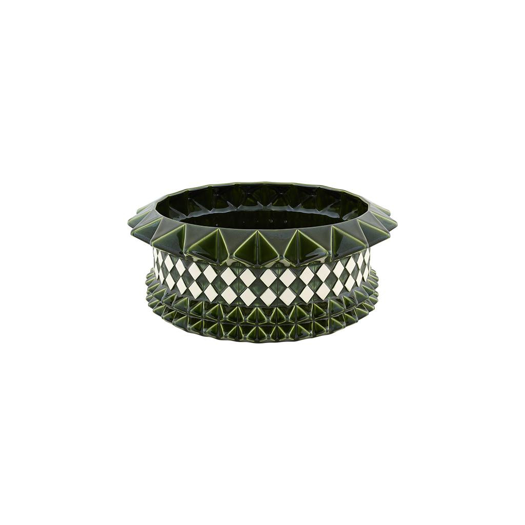 Bordallo Pinheiro Bordallo Pinheiro Punk Centerpiece 45 | Luxury Handmade Ceramics: This Punk Centerpiece 45 from the Bordallo Pinheiro Bordallo Pinheiro collection is a standout piece of luxury ceramic serveware, Portuguese pottery, handcrafted dish, handcrafted in Portugal, Bordallo Pinheiro. Handmade in Portugal, it blends artistic detail with functional charm—perfect as a collector’s item or for elevating your daily table setting.