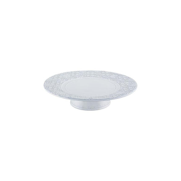 Bordallo Pinheiro Bordallo Pinheiro Rua Nova Cake Stand | Luxury Handmade Ceramics: This Rua Nova Cake Stand from the Bordallo Pinheiro Rua Nova collection is a standout piece of Portuguese tile plate, Rua Nova dinnerware, classic ceramic dish, handcrafted in Portugal, Bordallo Pinheiro. Handmade in Portugal, it blends artistic detail with functional charm—perfect as a collector’s item or for elevating your daily table setting.