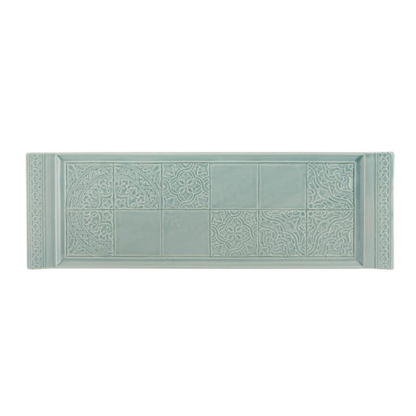 Bordallo Pinheiro Bordallo Pinheiro Rua Nova Tart Tray Morning Blue, Set Of 2 | Luxury Handmade Ceramics: This Rua Nova Tart Tray Morning Blue, Set Of 2 from the Bordallo Pinheiro Rua Nova collection is a standout piece of Portuguese tile plate, Rua Nova dinnerware, classic ceramic dish, handcrafted in Portugal, Bordallo Pinheiro. Handmade in Portugal, it blends artistic detail with functional charm—perfect as a collector’s item or for elevating your daily table setting.