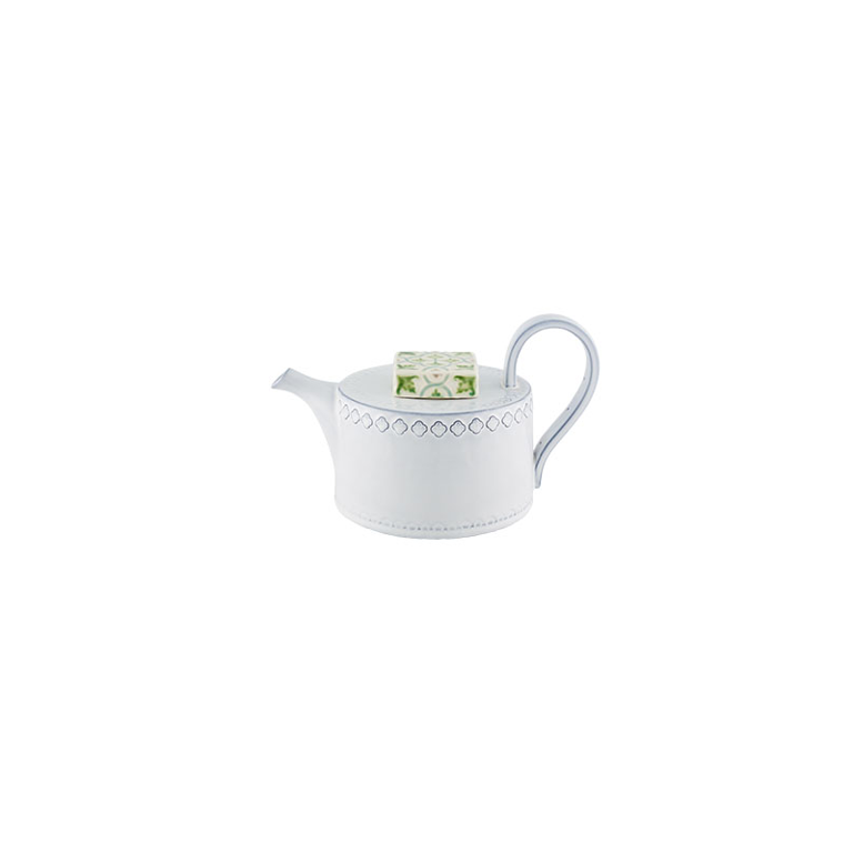 Bordallo Pinheiro Bordallo Pinheiro Rua Nova Tea Pot | Luxury Handmade Ceramics: This Rua Nova Tea Pot from the Bordallo Pinheiro Rua Nova collection is a standout piece of Portuguese tile plate, Rua Nova dinnerware, classic ceramic dish, handcrafted in Portugal, Bordallo Pinheiro. Handmade in Portugal, it blends artistic detail with functional charm—perfect as a collector’s item or for elevating your daily table setting.