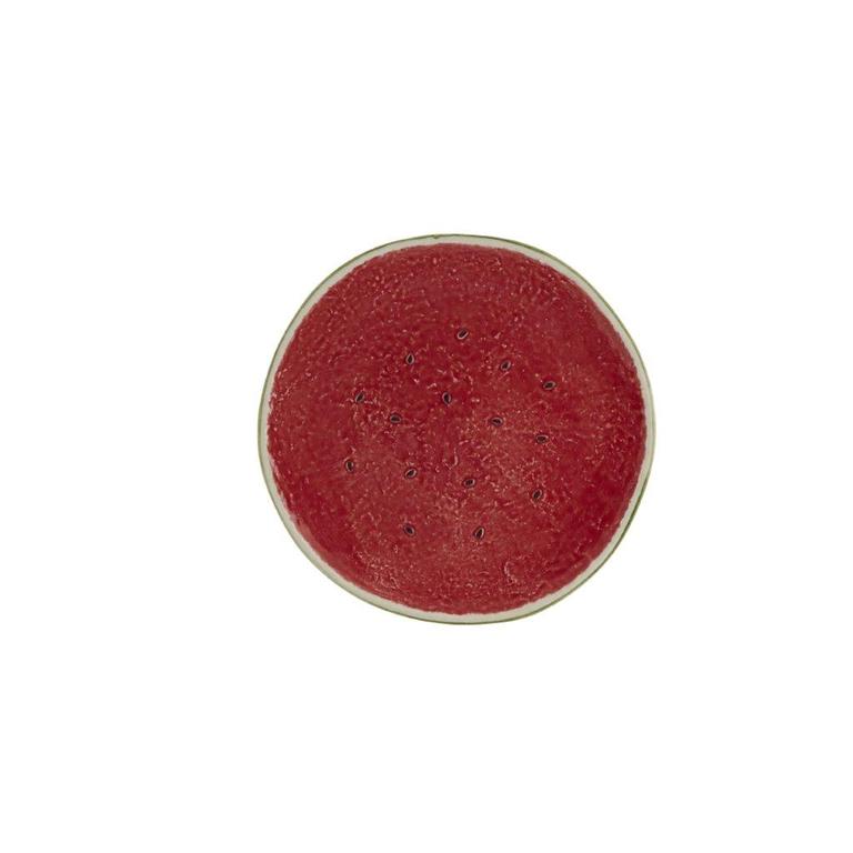 Bordallo Pinheiro Bordallo Pinheiro Watermelon Charger Plate, Set Of 2 | Luxury Handmade Ceramics: This Watermelon Charger Plate, Set Of 2 from the Bordallo Pinheiro Melon collection is a standout piece of melon bowl, fruit motif ceramics, green decorative dish, handcrafted in Portugal, Bordallo Pinheiro. Handmade in Portugal, it blends artistic detail with functional charm—perfect as a collector’s item or for elevating your daily table setting.