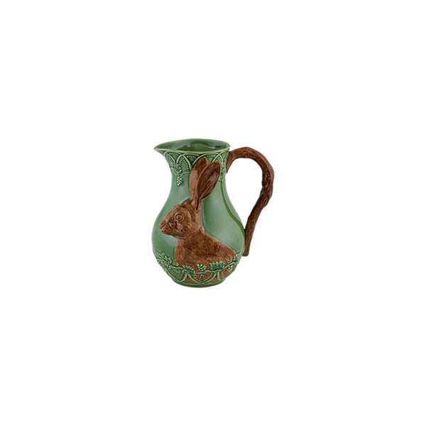 Bordallo Pinheiro Bordallo Pinheiro Woods Pitcher | Luxury Handmade Ceramics: This Woods Pitcher from the Bordallo Pinheiro Bordallo Pinheiro collection is a standout piece of luxury ceramic serveware, Portuguese pottery, handcrafted dish, handcrafted in Portugal, Bordallo Pinheiro. Handmade in Portugal, it blends artistic detail with functional charm—perfect as a collector’s item or for elevating your daily table setting.