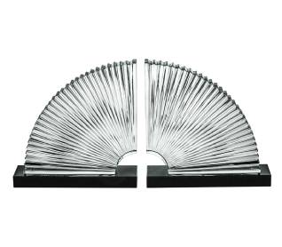Library_Glass_Book_Ends_Vista_Alegre JPG